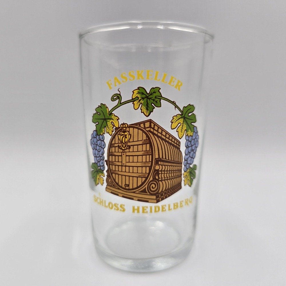 Fasskeller Schloss Heidelberg‎ German Barrel Cellar 0.1L Small Taster Glass Cup